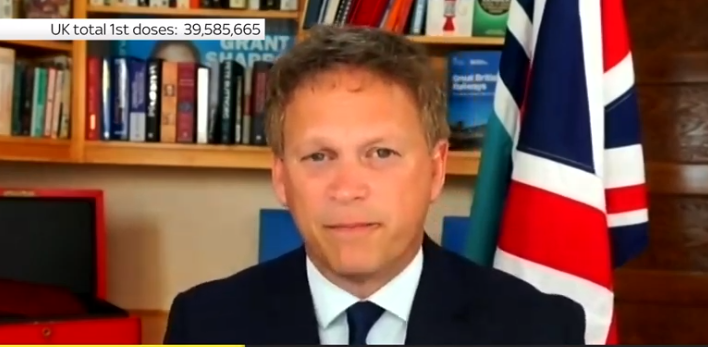 Grant Shapps confirms the changes to Portugal's status