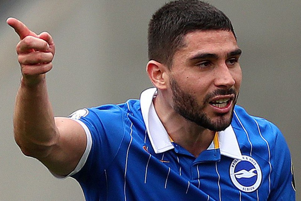 Pointing to the exit, Forest keen to seal move for Brighton striker Maupay