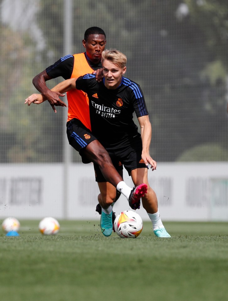 Real Madrid ace Martin Odegaard is targeted by Arsenal