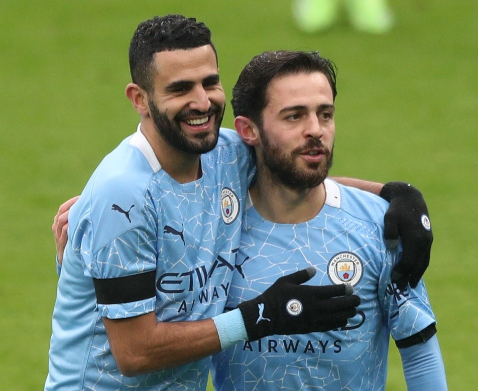 Riyad Mahrez and Bernardo Silva may also be options as makeweights