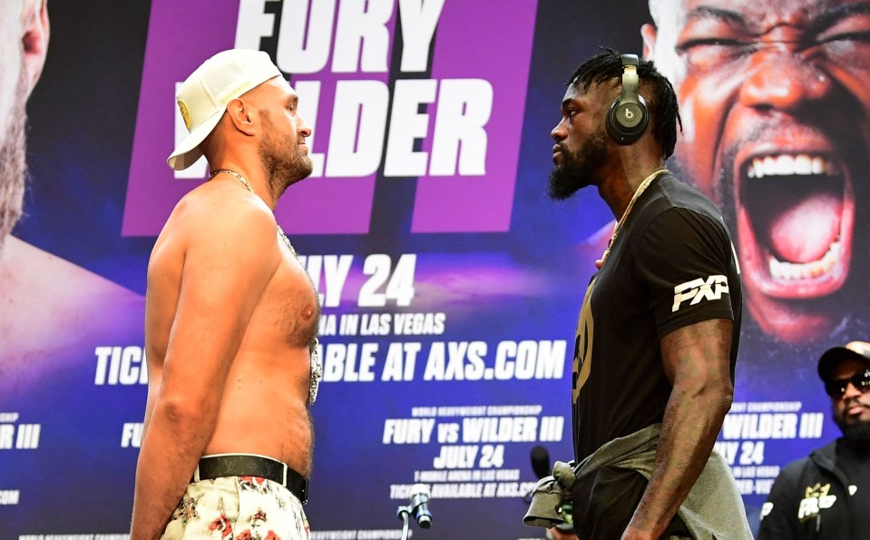 Tyson Fury and Deontay Wilder will finally do battle in the ring in October