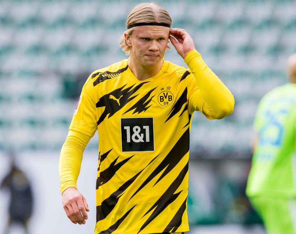 Erling Haaland is another big-name striker Man City are keen on this summer