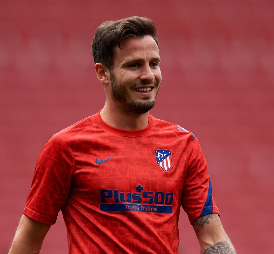 Saul, 26, could leave Atletico this summer for a cool £45m