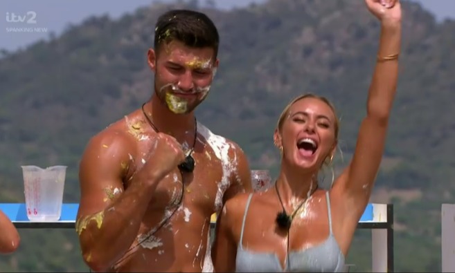 Millie and Liam won the stomach-churning challenge