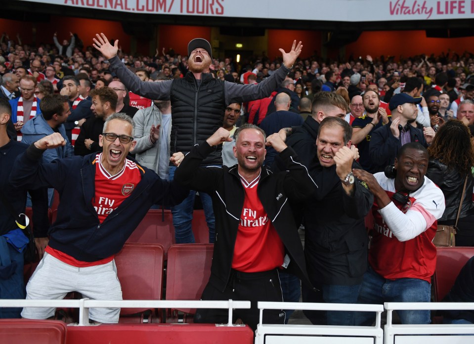 Footie fans will be banned from attending Premier League games unless they have been double jabbed, under plans drawn up by the government (stock image)