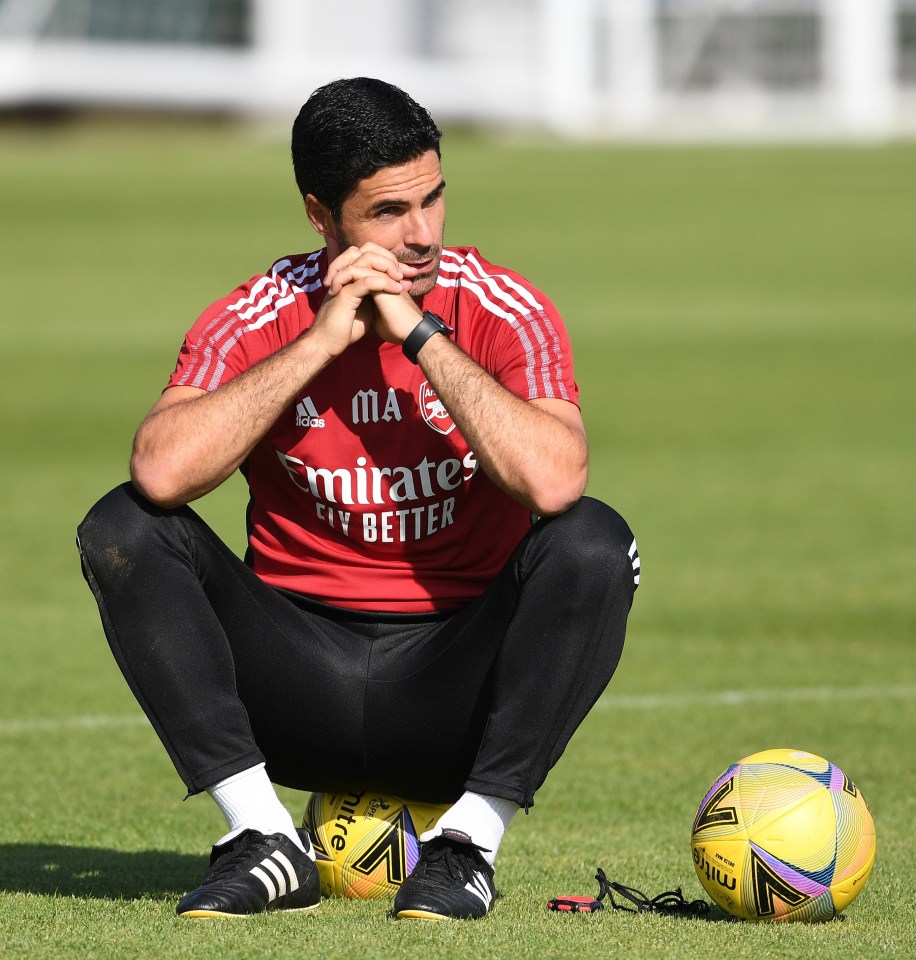 Mikel Arteta’s preparations have been thrown into chaos ahead of the new campaign