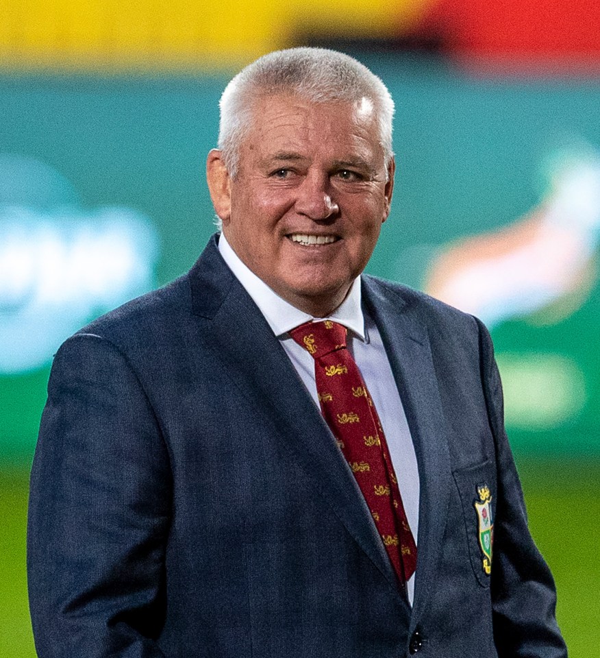 Warren Gatland has certainly caught the sun since touching down on Saffa soil