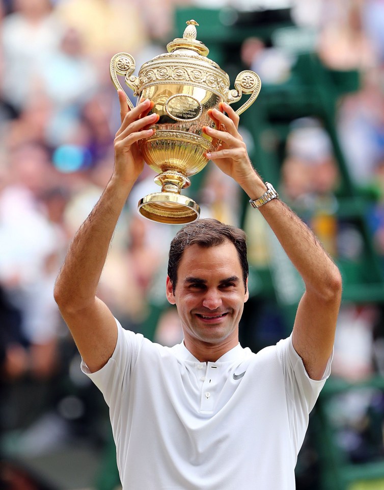 The Pole will take on eight-time champion Roger Federer on Wednesday