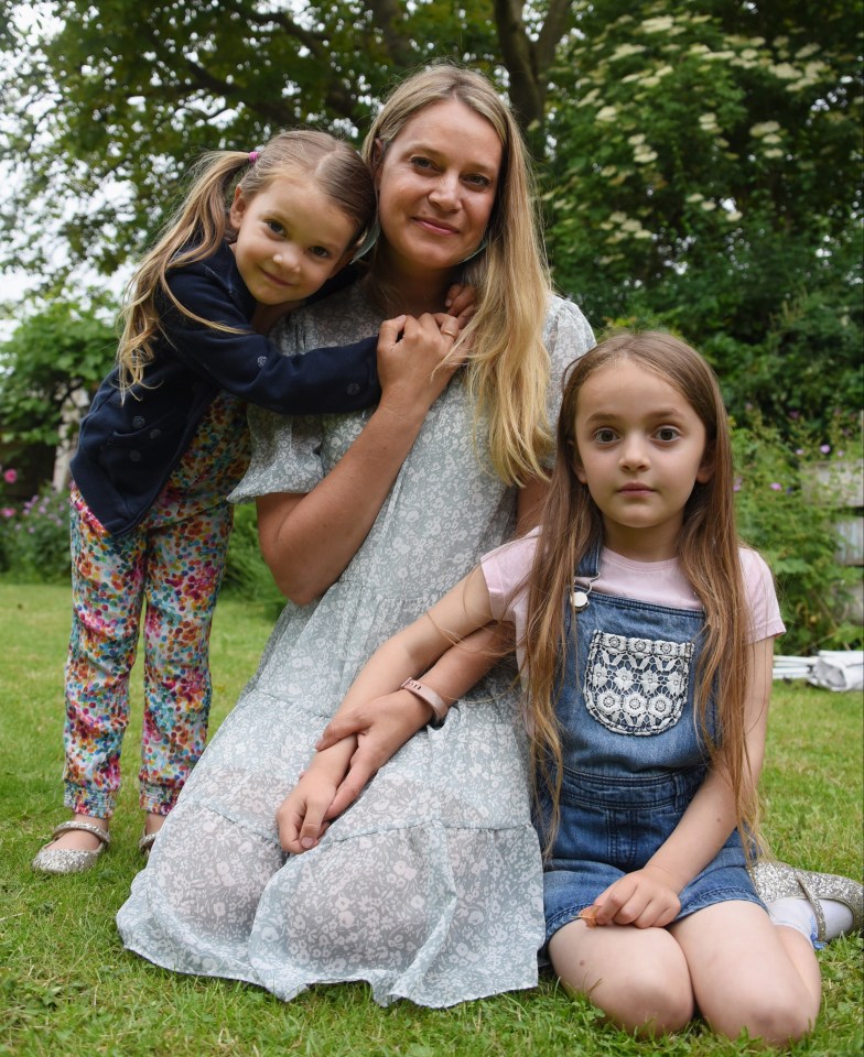 Chantel Beck says she fears for the safety of daughter Beau, six, who suffers a deadly nut allergy - because a neighbour's walnut tree hangs into her garden