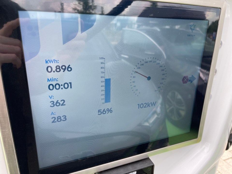 You can track exactly how quickly your car is charging