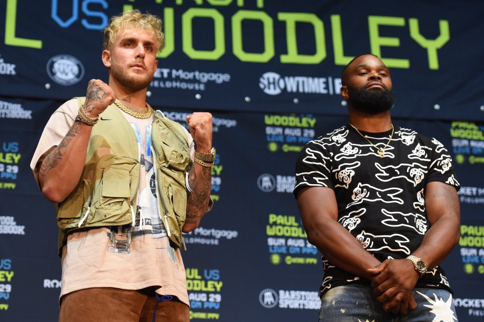 Jake Paul will face former UFC welterweight champion Tyron Woodley next month