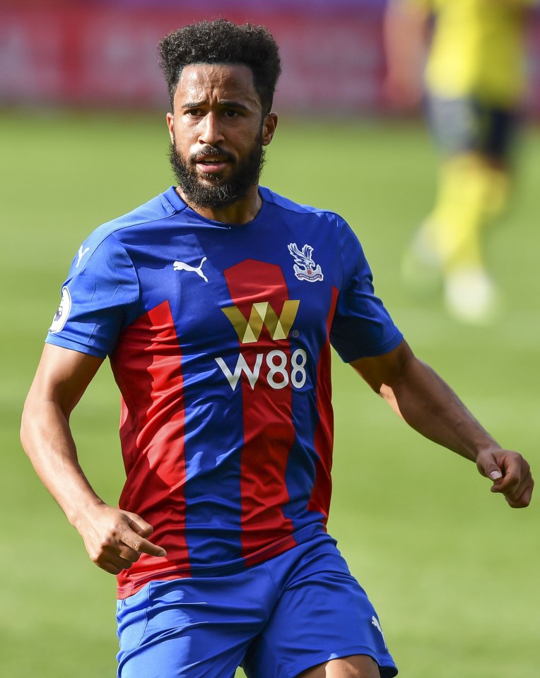 Andros Townsend could also be arriving on a free transfer