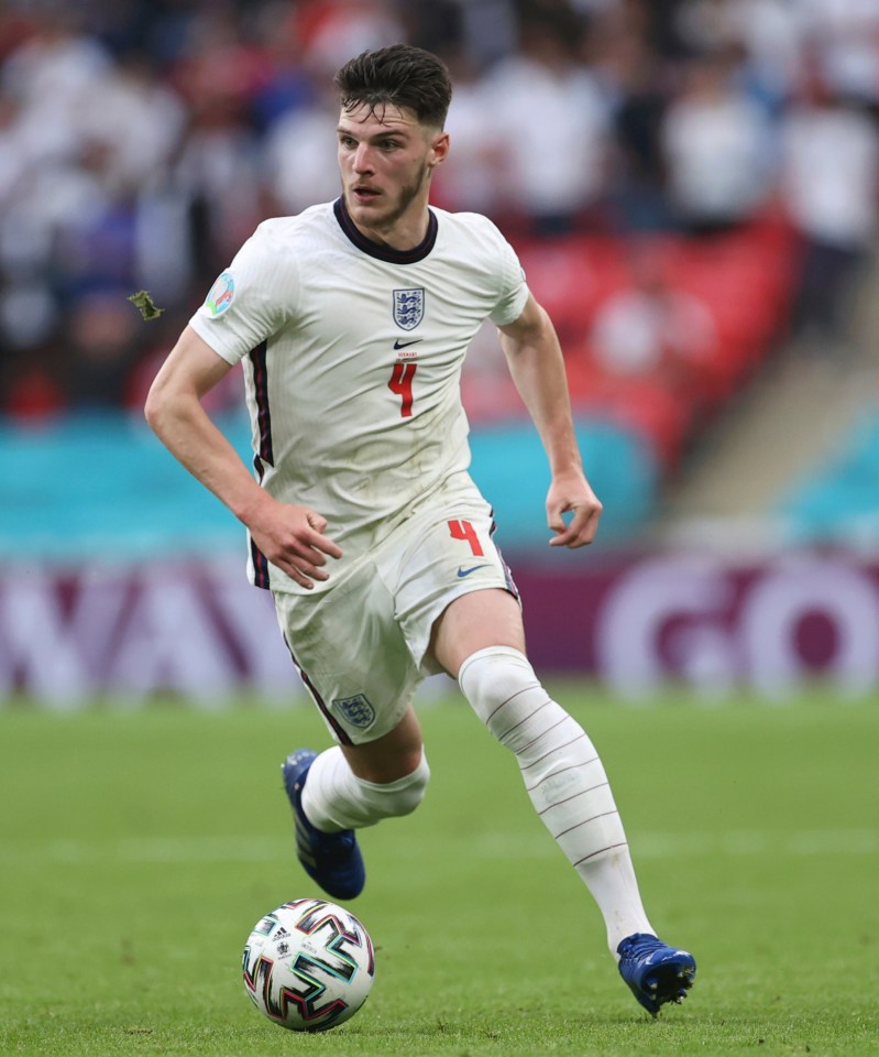 The midfielder has been in impressive form for England at Euro 2020