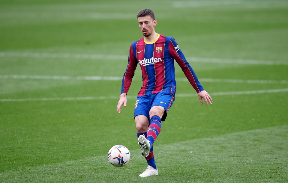 Barcelona have reportedly put defender Clement Lenglet up for sale