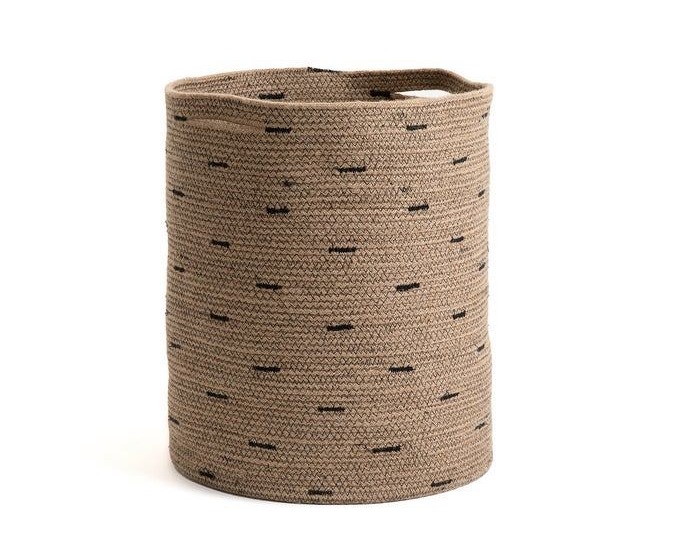 This Felicia jute laundry basket is £36 at Laredoute