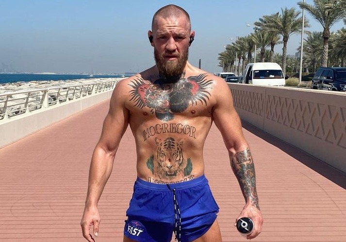 Fans joked that Bradley Wiggins has now turned into Conor McGregor