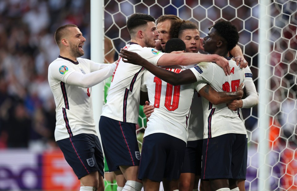 England scored a place in the Euro 2020 final this Wednesday