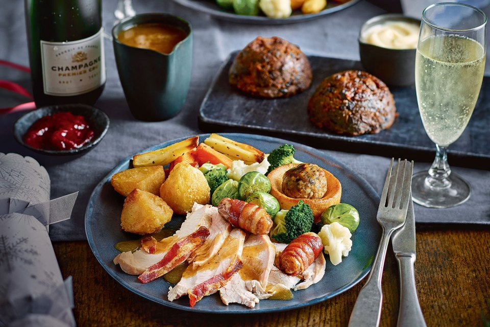 Tesco has revealed its Christmas menu for this year