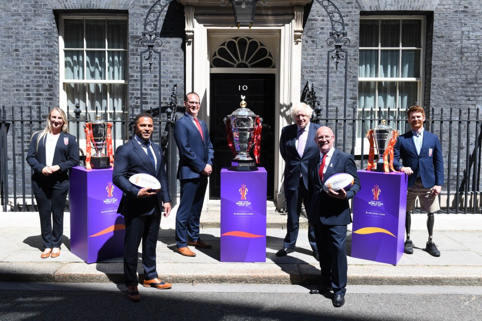  The Rugby League World Cup has full support of Government and Prime Minister Boris Johnson