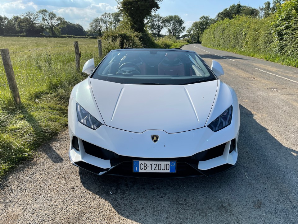 The ultra-fast Huracan Evo Spyder manages 0-60mph in around 3.1 seconds