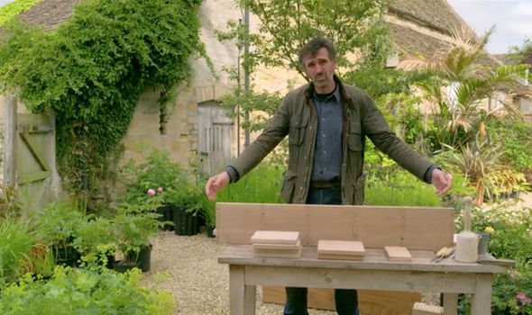 Adam Frost presents Gardeners' World on BBC Two