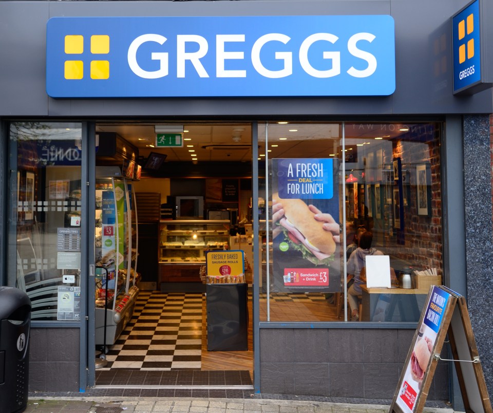 Greggs has been forced to close come branches