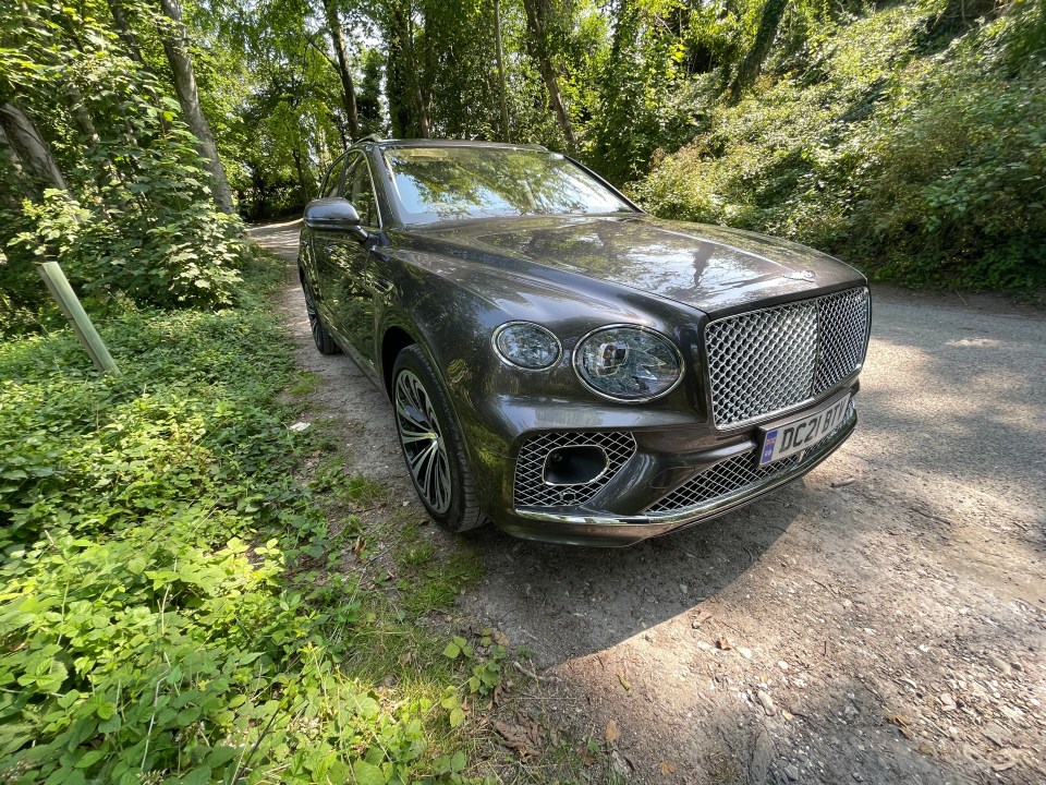 The Bentayga is one of the most eye-catching cars on the road