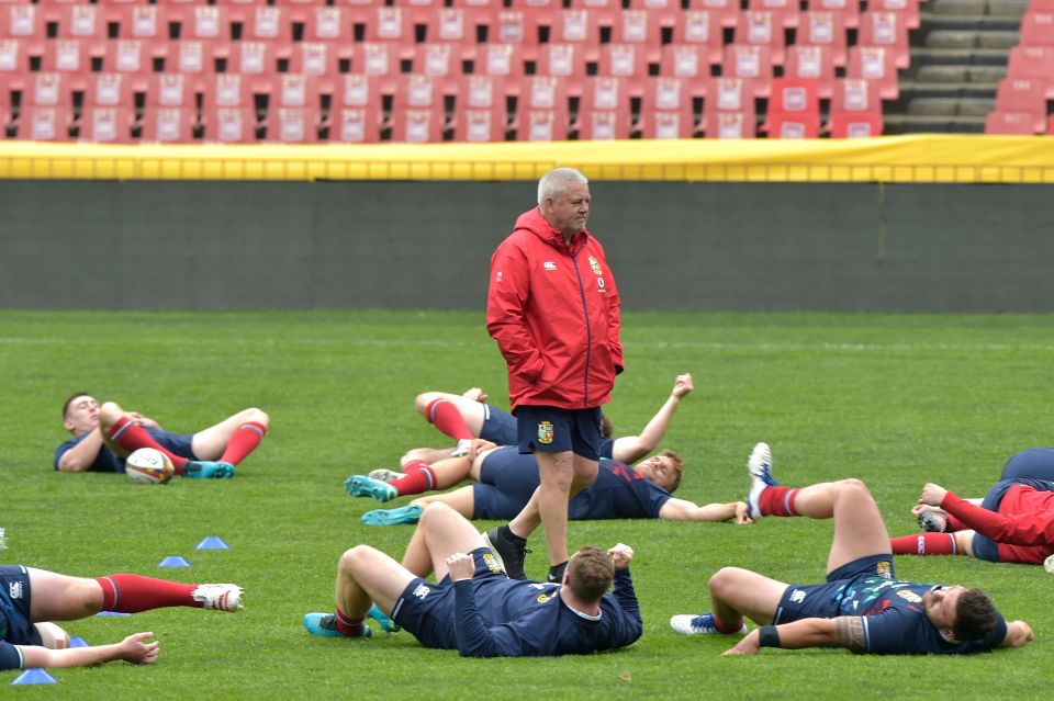 Warren Gatland is sweating on news from the Springboks camp