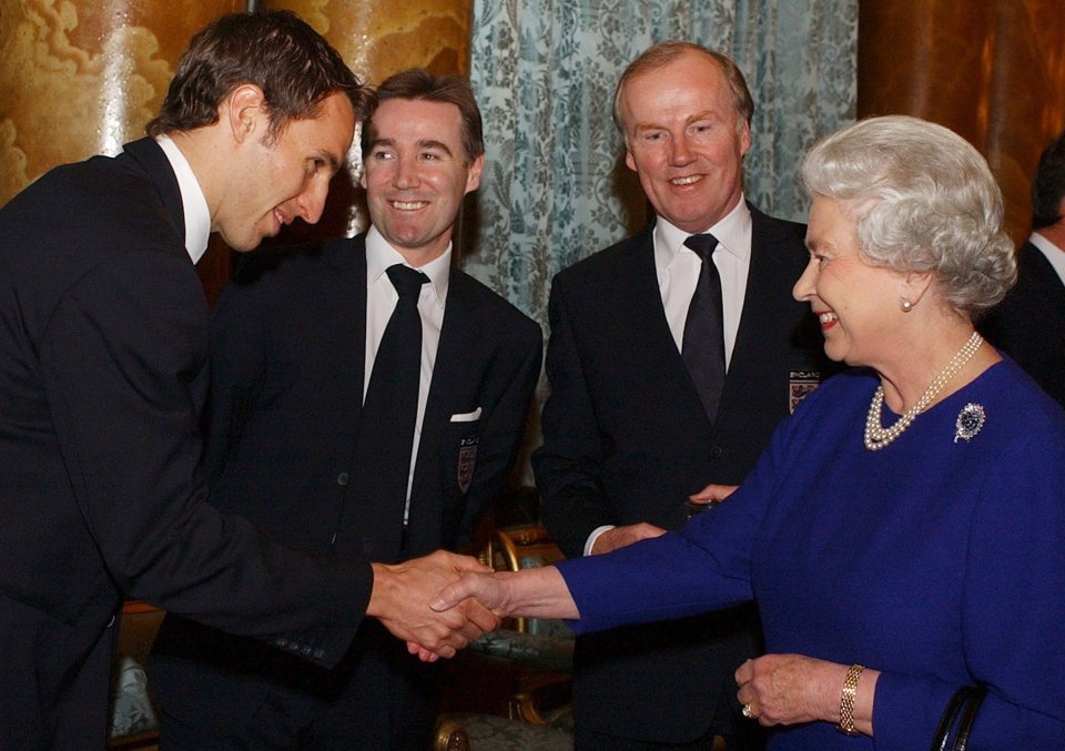 Her Majesty has met the England manager before to award him his OBE