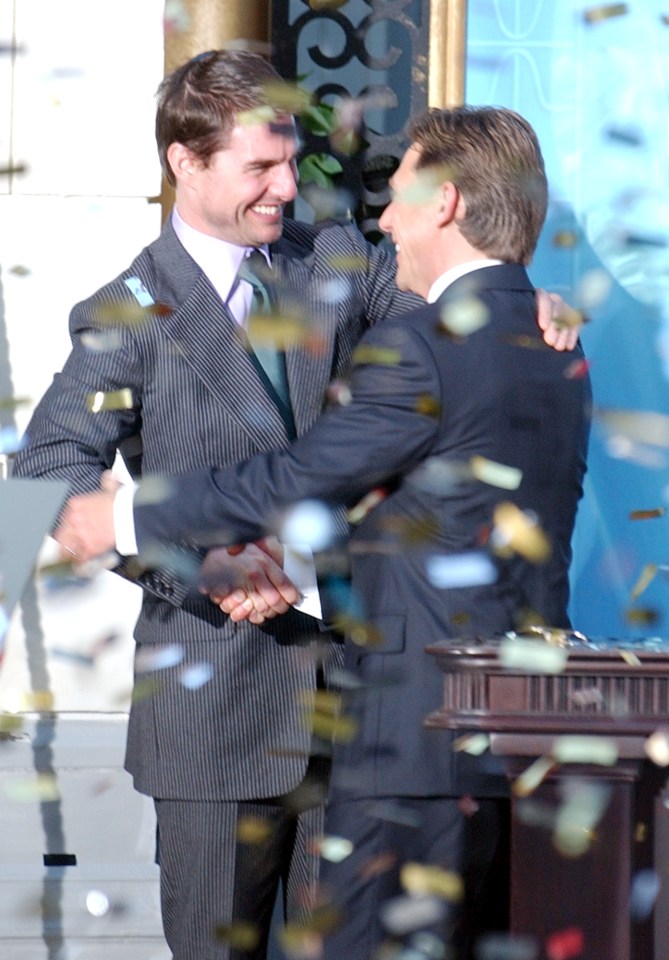 David was even Tom’s best man at his 2006 wedding to Katie Holmes