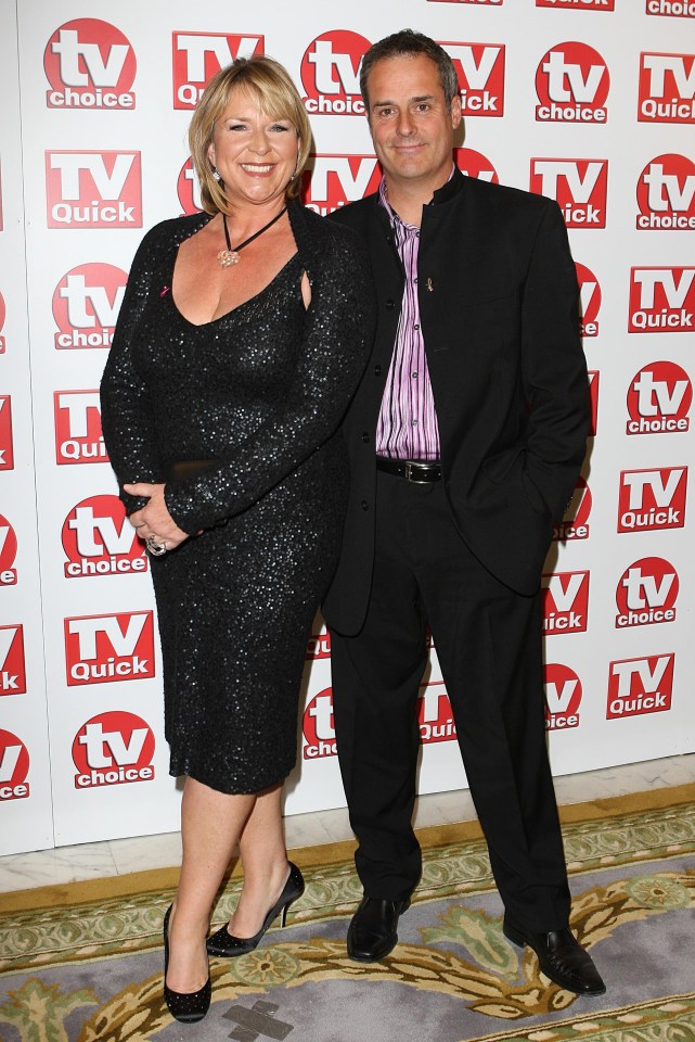 Fern Britton and Phil Vickery pictured together at the TV Choice Awards