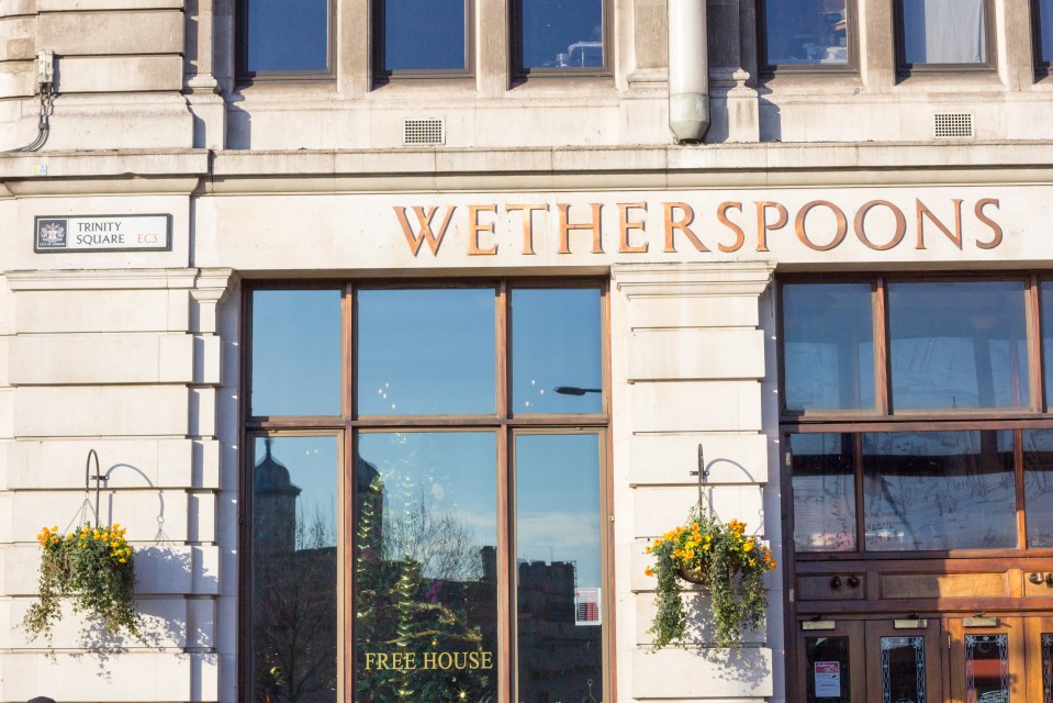 Wetherspoons is named after the Martin's old school teacher