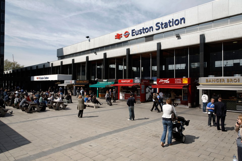 Euston Station has been closed after two people were injured in a "serious assault"