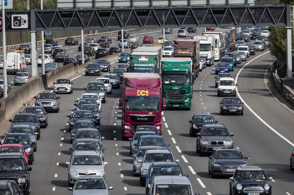 Motorway limits have been cut to 60mph in a bid to cut down on pollution