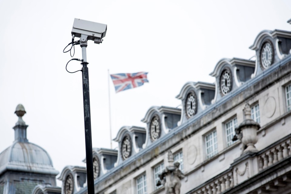 Chinese state-backed surveillance cameras have been installed in UK government buildings