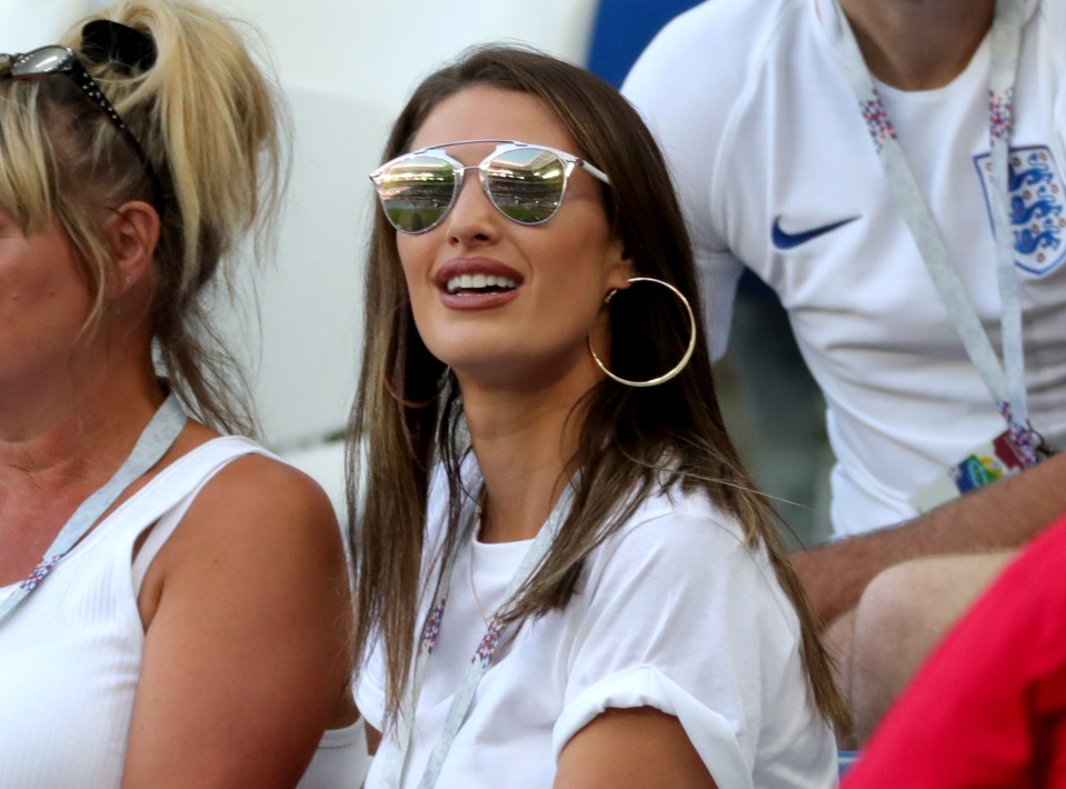 Charlotte is Trippier's biggest fan and was by his side at the 2018 World Cup