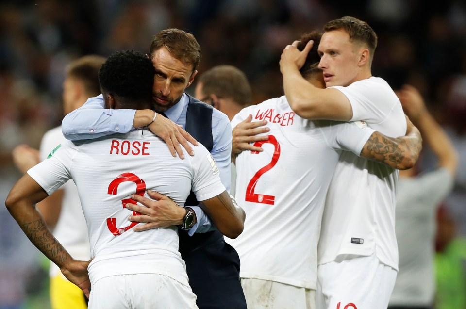 With Southgate in charge, England reached the World Cup semi-final in 2018