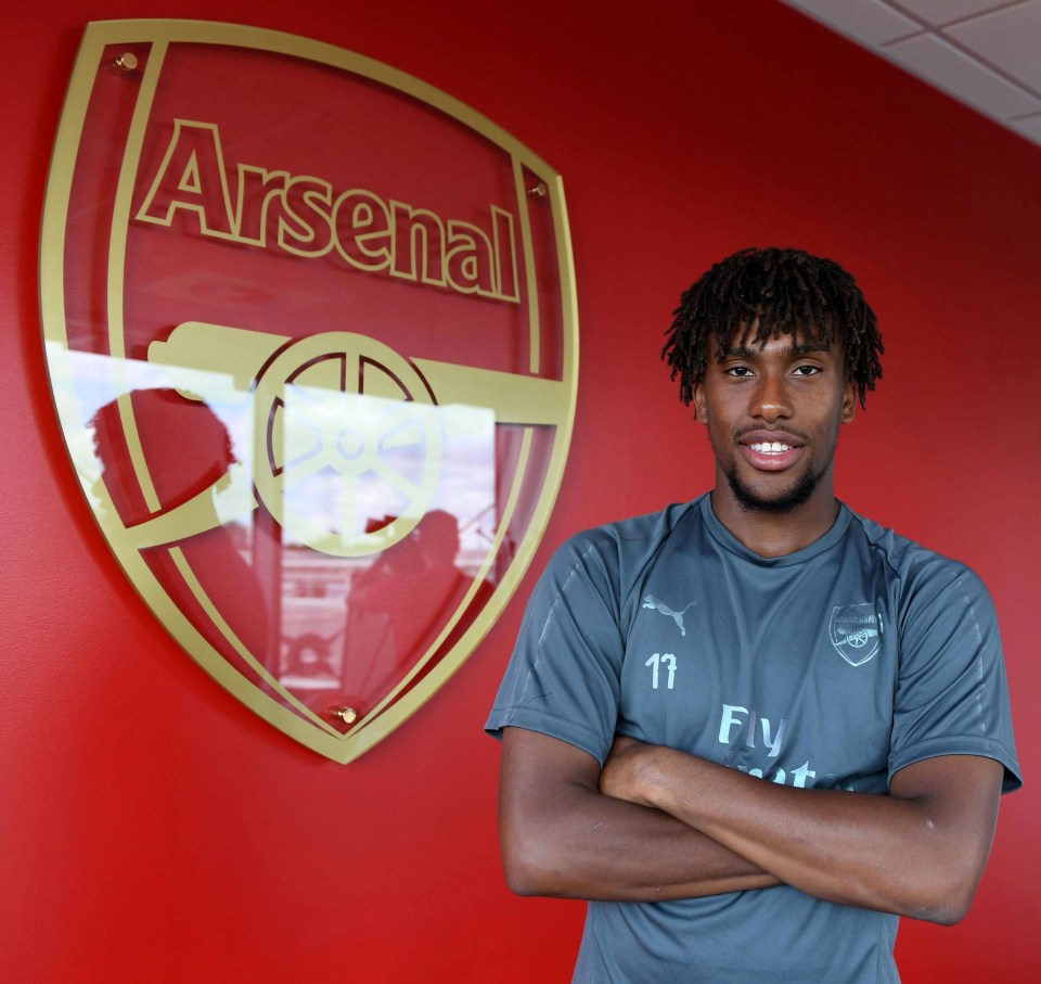 Clarisse dated football star Alex Iwobi for four years