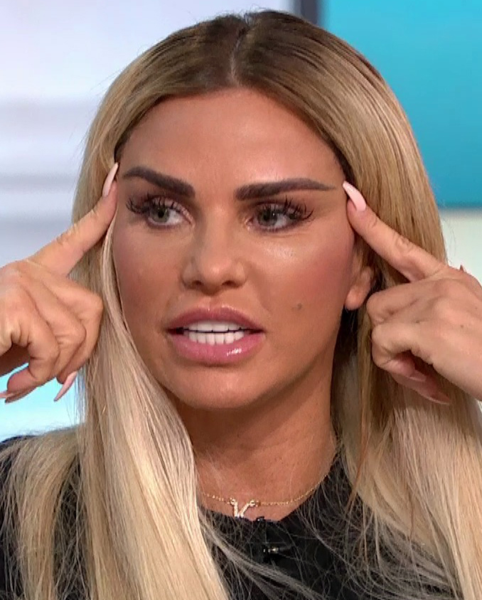 TV This Morning featured Katie Price talking about addiction to cosmetic surgery in 2019