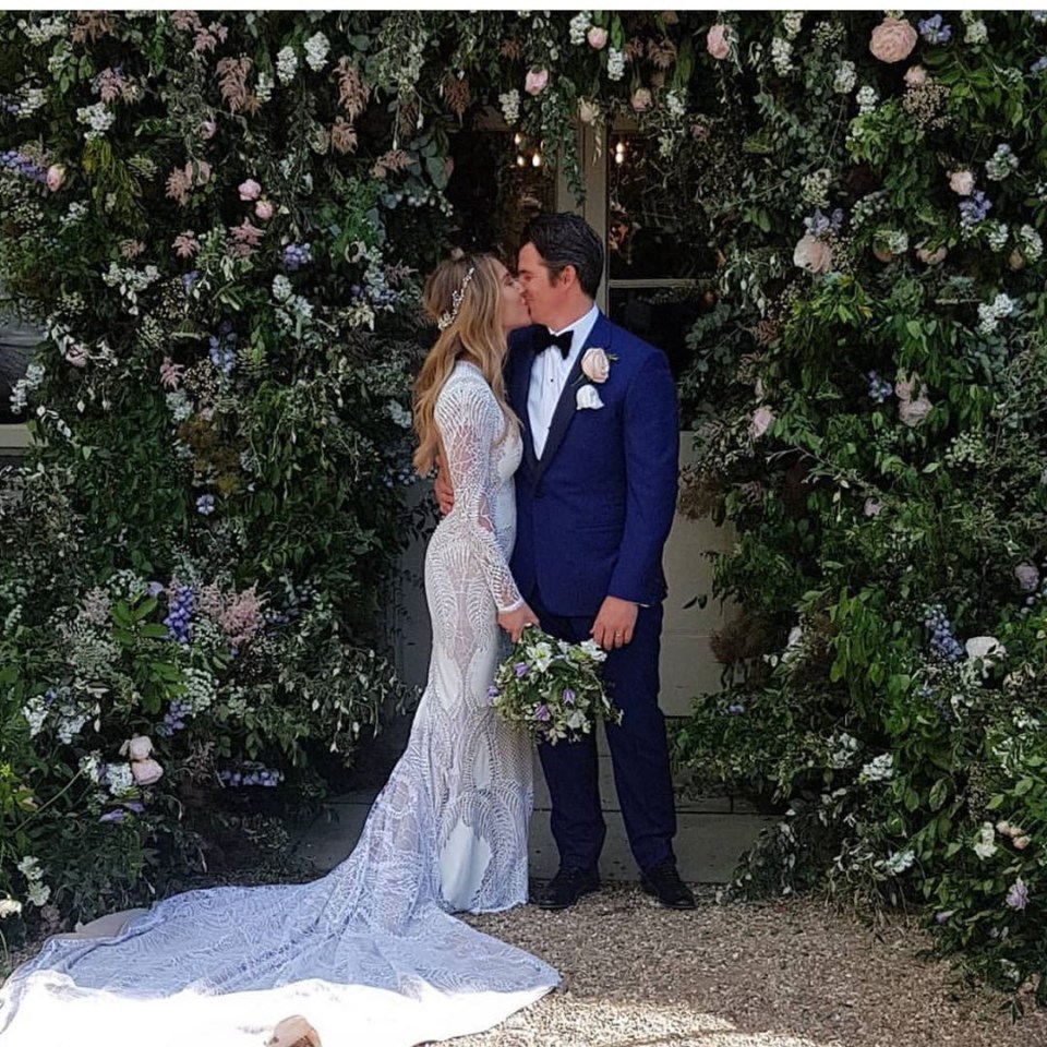 The pair married in a lavish ceremony in 2019