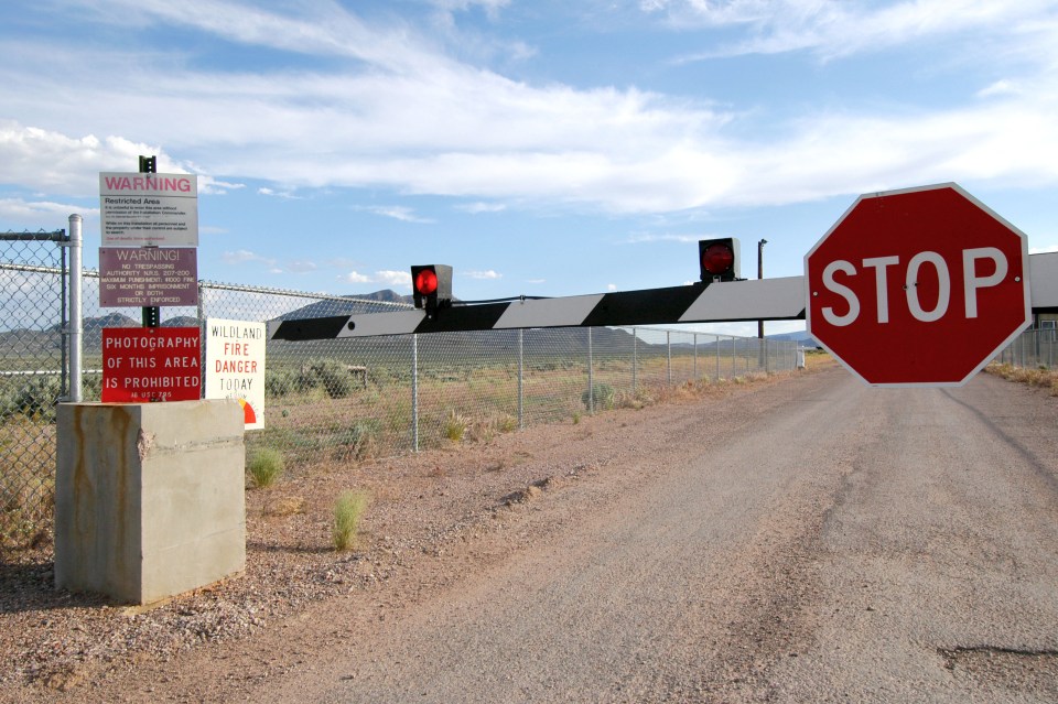 Some conspiracy theorists believe Area 51 is the site of an alien crash landing