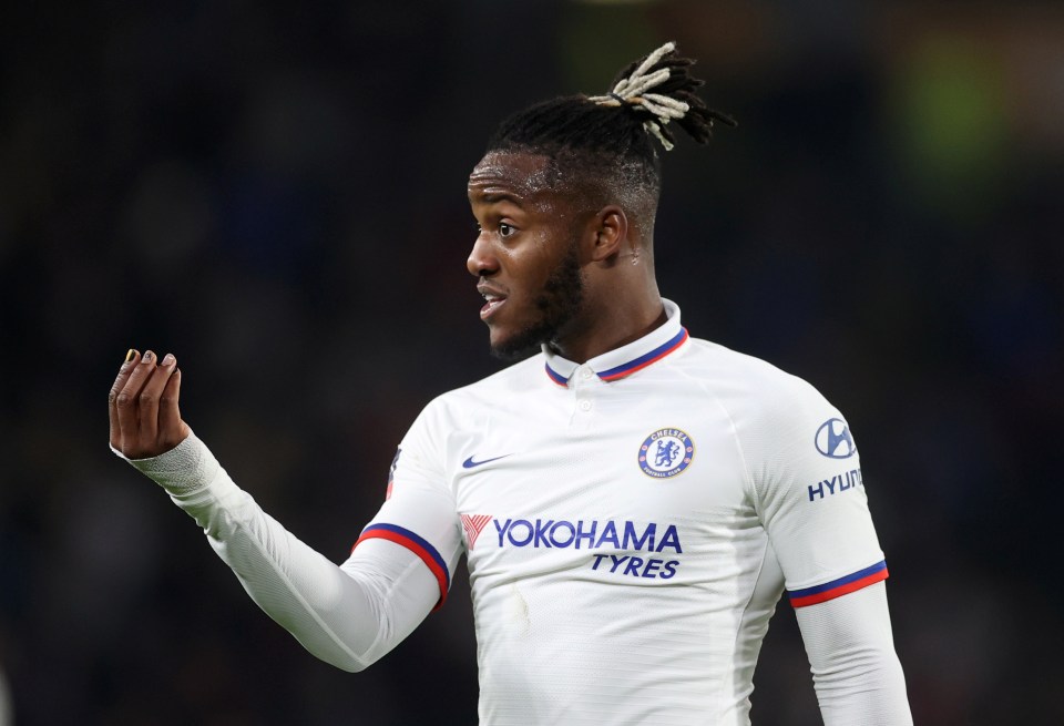 Michy Batshuayi’s time at Chelsea appears to be coming to an end