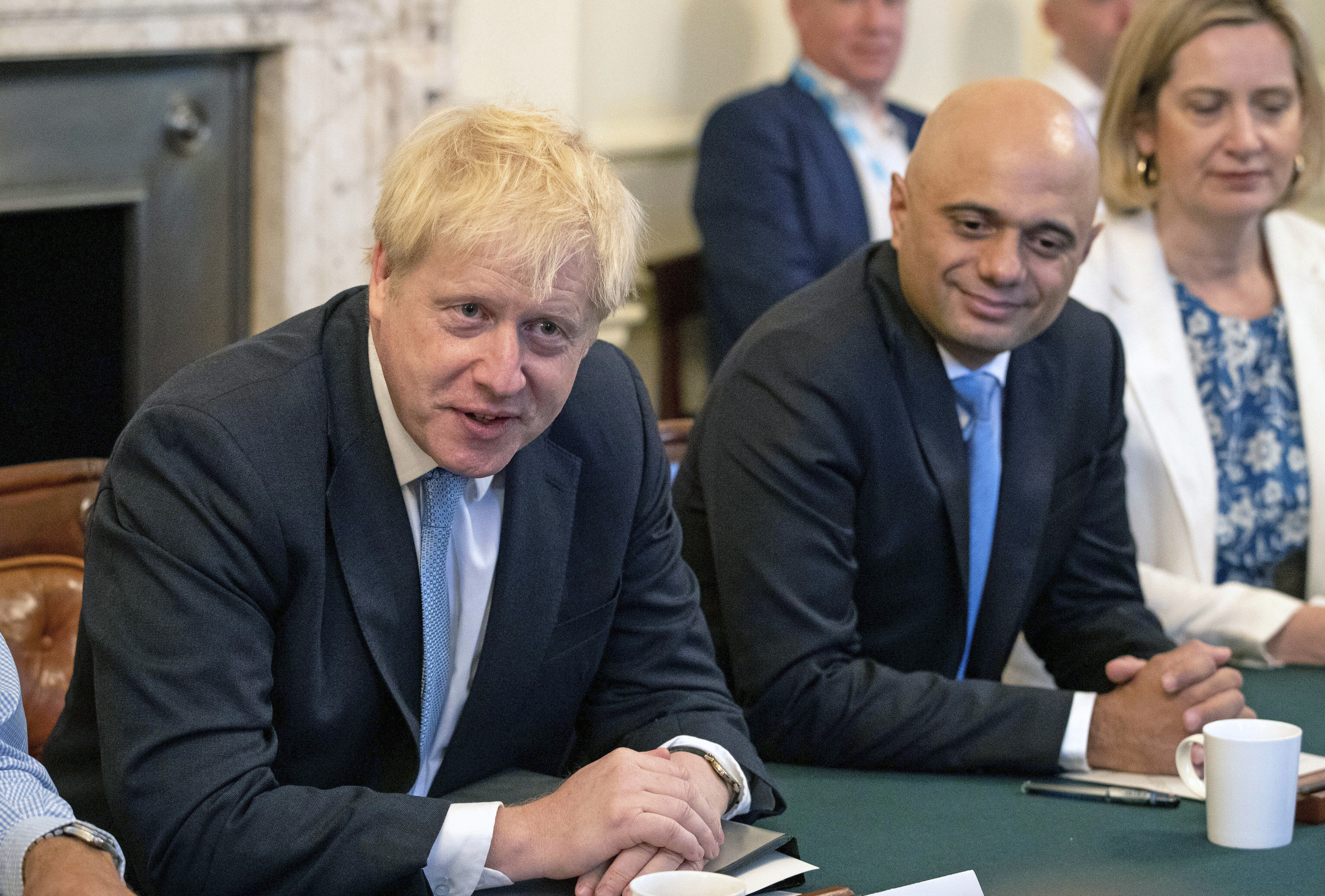 Boris Johnson is in isolation after coming into close contact with Health Sec Mr Javid