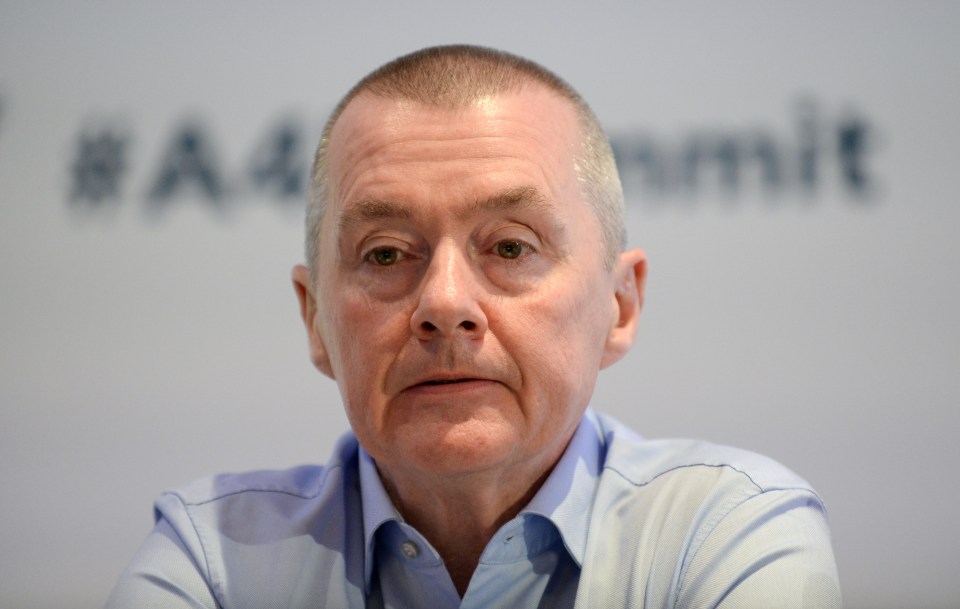 Travel chief Willie Walsh said the Government were making life impossible for holidaymakers