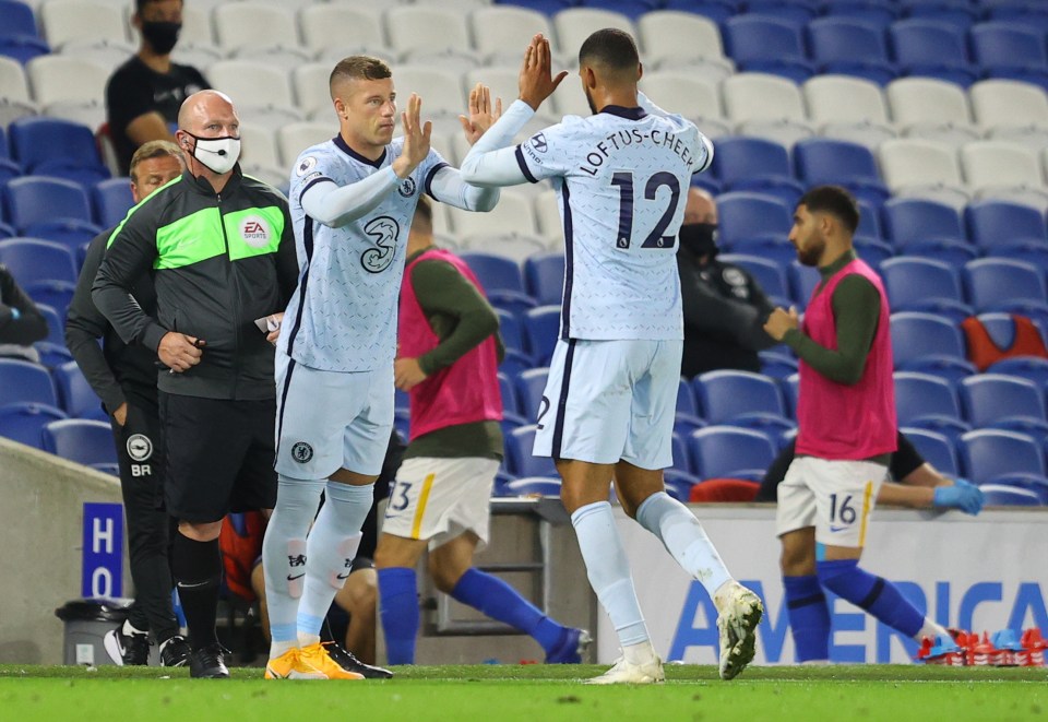 Ruben Loftus-Cheek and Ross Barkley were both involved for the Blues on the opening day of last season