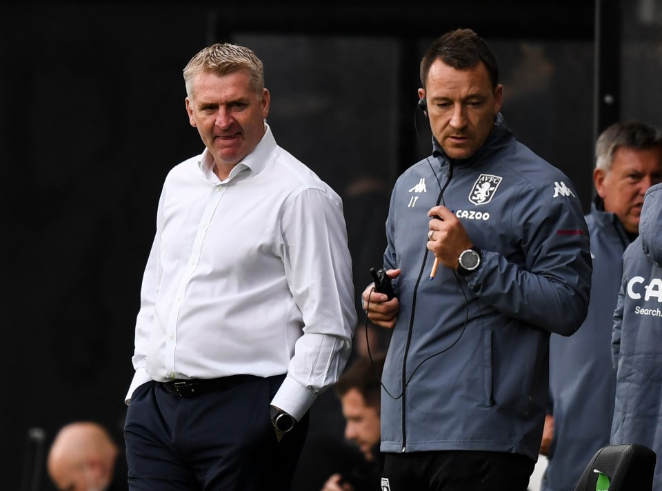 John Terry has posted a touching tribute to Dean Smith after leaving Aston Villa