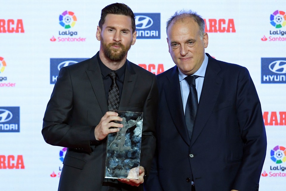 Javier Tebas is shocked Lionel Messi has not received an offer from Europe's elite