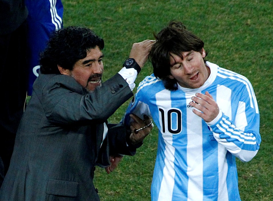 He reckons the nation's icon Maradona was supporting them from beyond the grave