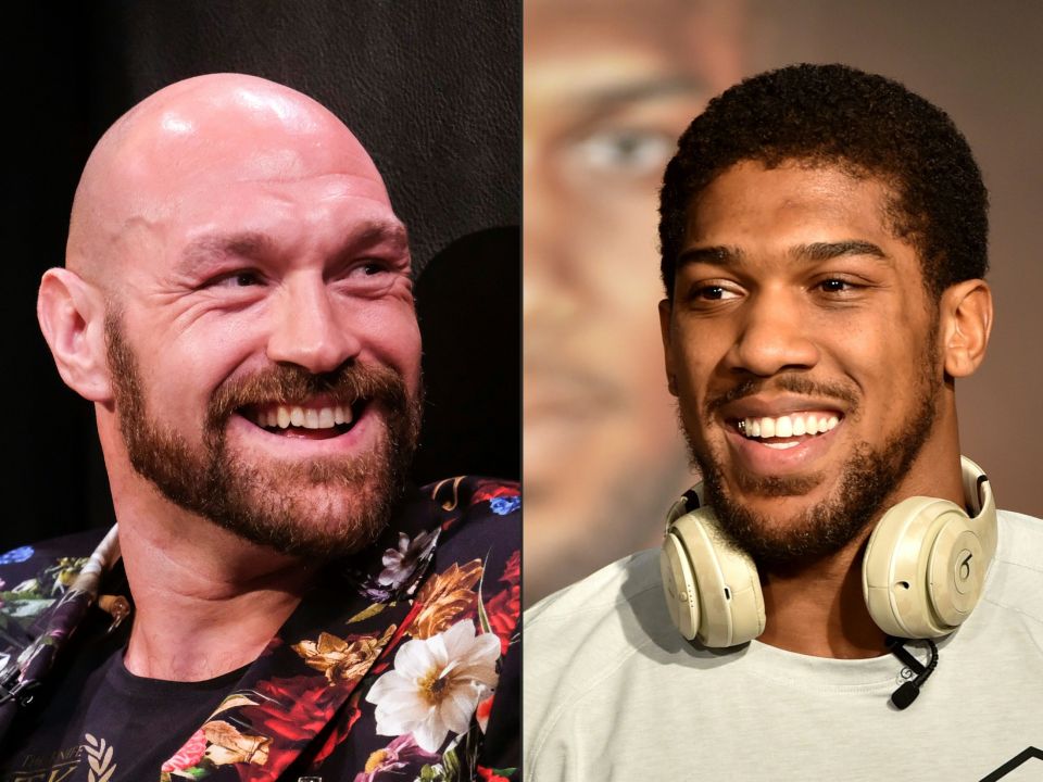 Tyson Fury and Anthony Joshua were meant to fight in Saudi Arabia next month