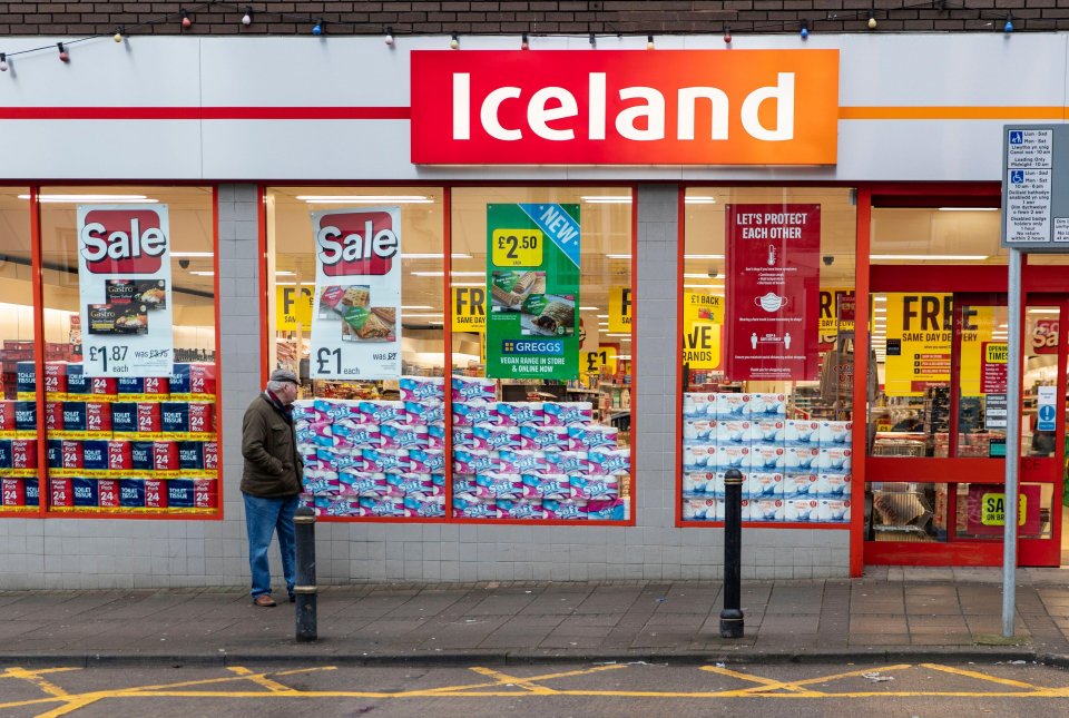 Iceland has forced to close stores because staff are self-isolating